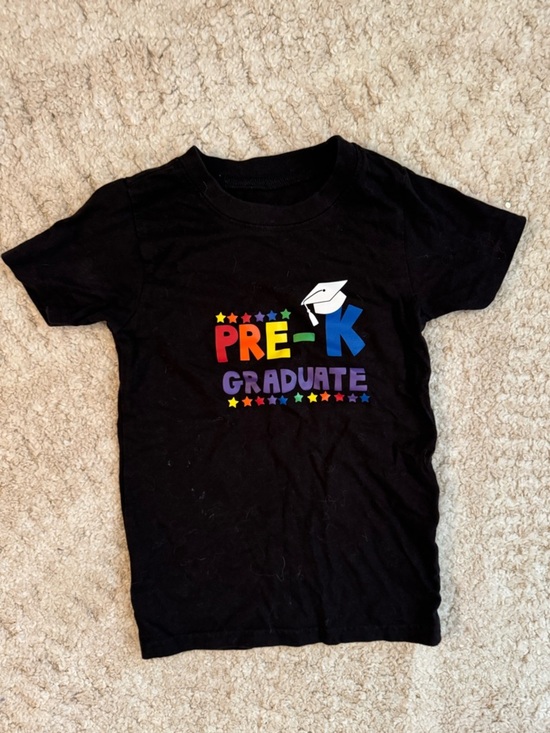 Gerber Other - Gerber “Pre-K graduate” preschool graduation black tee. Size 4T. Unisex.